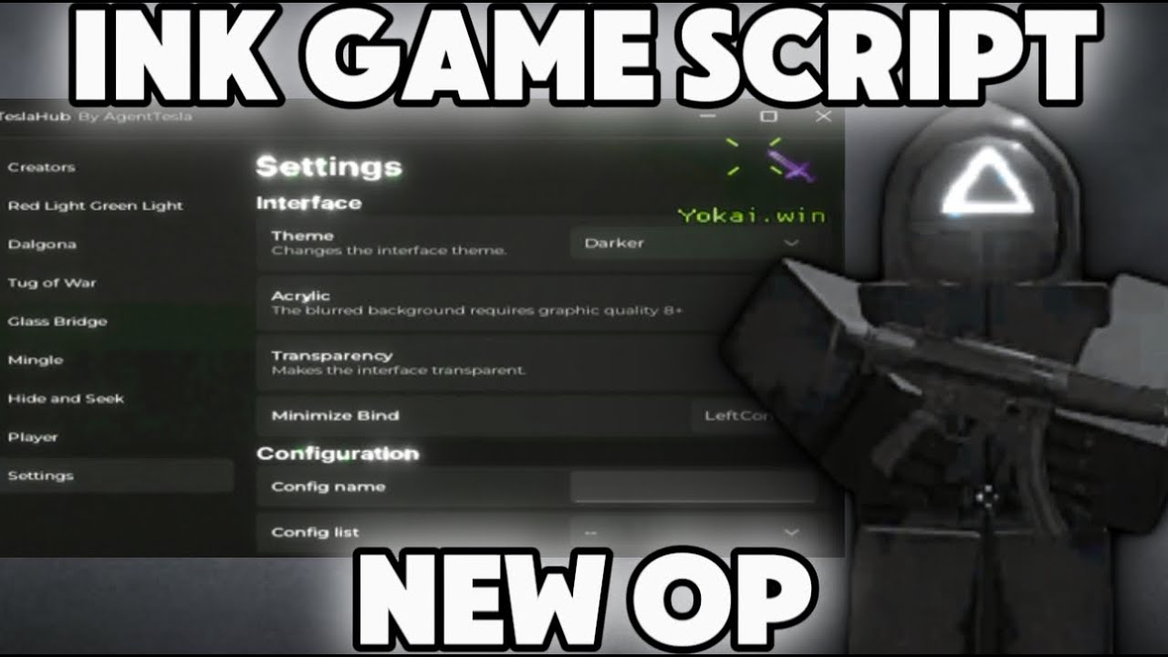 [New] The BEST Ink Game Script (No Key - Auto Win, Glass Vision, + MORE!