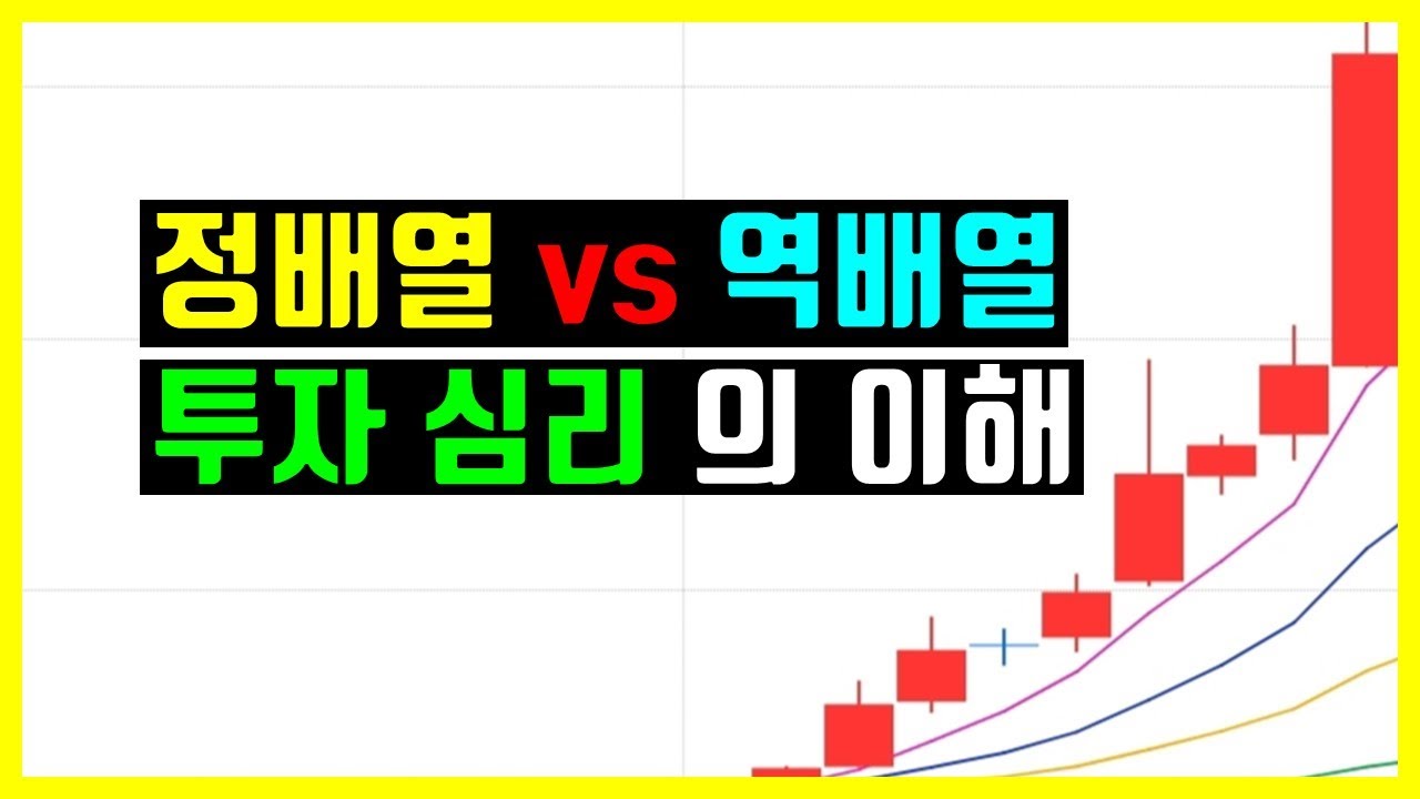 📈정배열과 📉역배열 🤷&zwj;♀️어떻게🤷&zwj;♂️ 대응 해야할까?