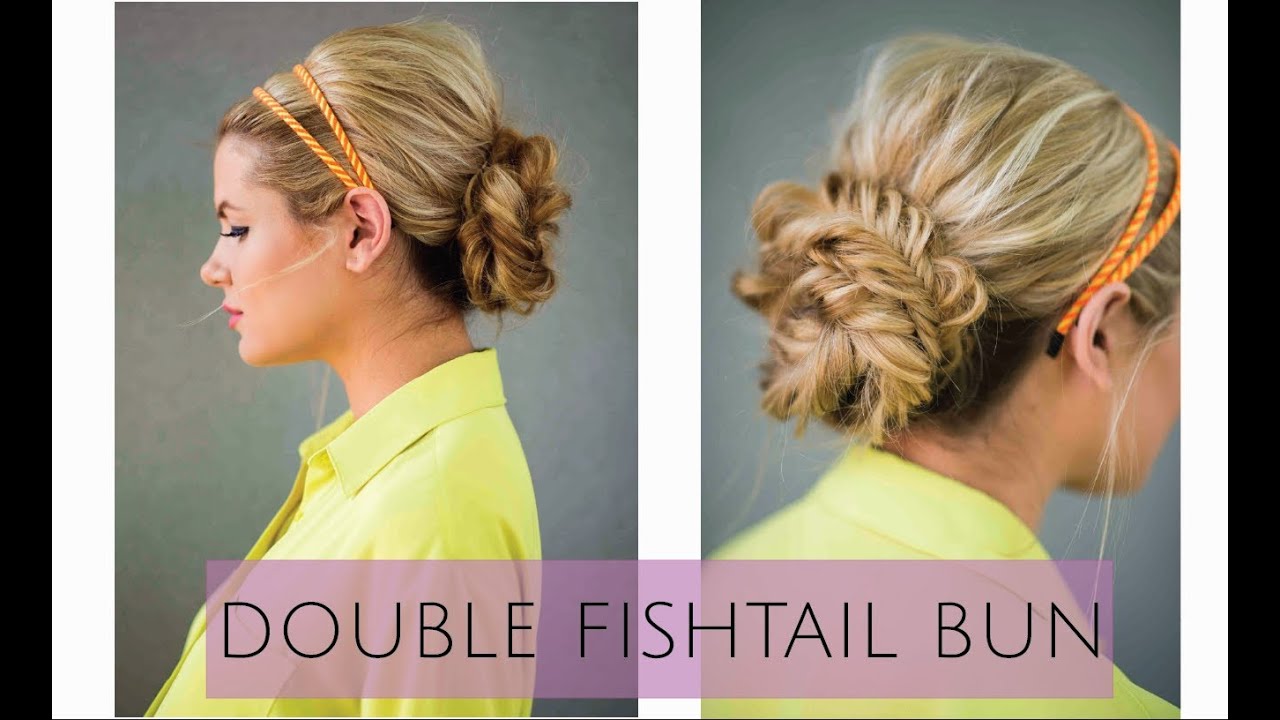 TUTORIAL | Double Fishtail Bun