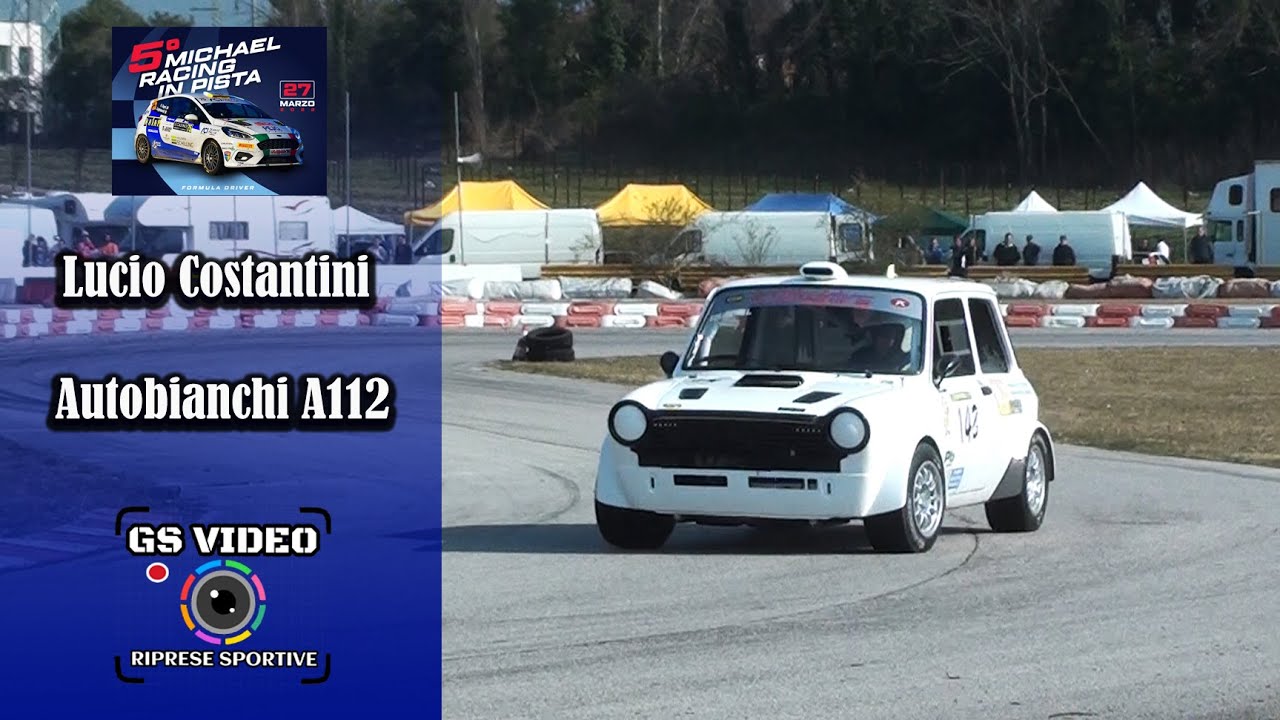 5&deg; Michael Racing in Pista - Formula Driver | Lucio Costantini | Autobianchi A112