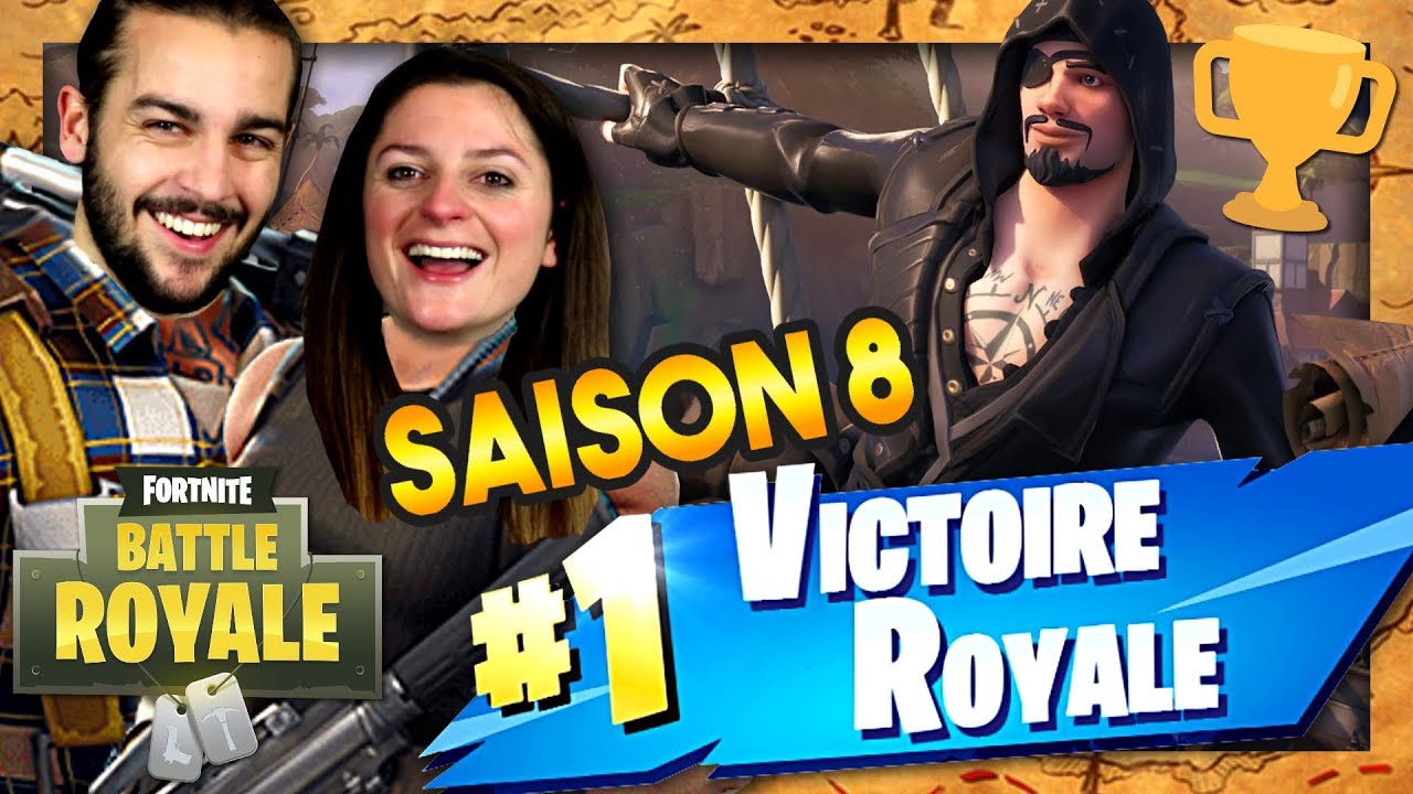 NOTRE PREMIER TOP 1 DE LA SAISON 8 ! | FORTNITE DUO FR