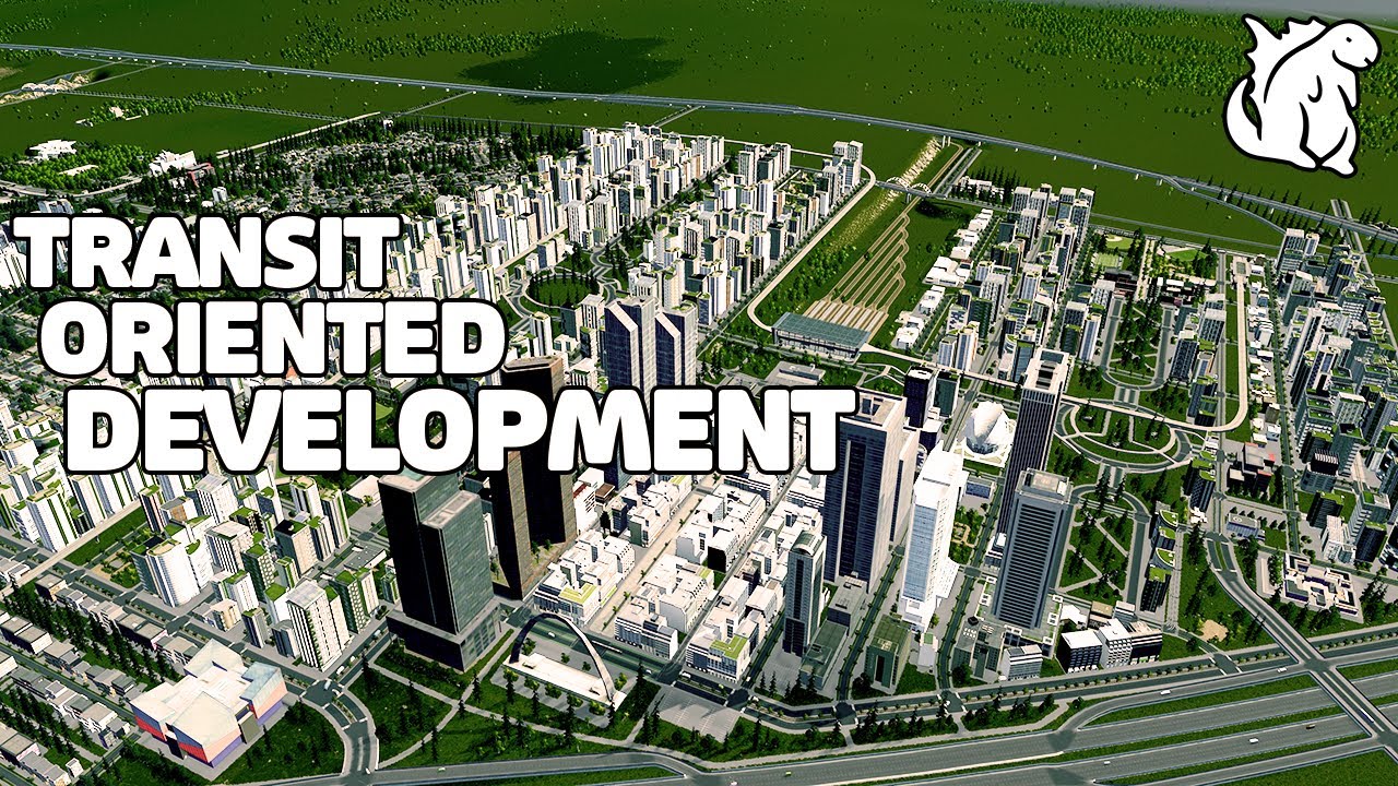 Transit-Oriented Development in Cities Skylines | Beginners Guide