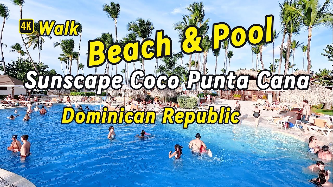 🇩🇴BEACH & POOL Sunscape Coco Punta Cana Dominican Republic @FollowUsTravel #beach #pool #sun #travel