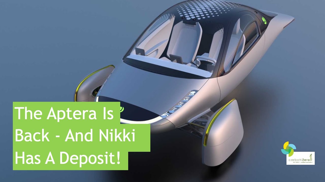 Aptera is Back - And Nikki's Ordered One!