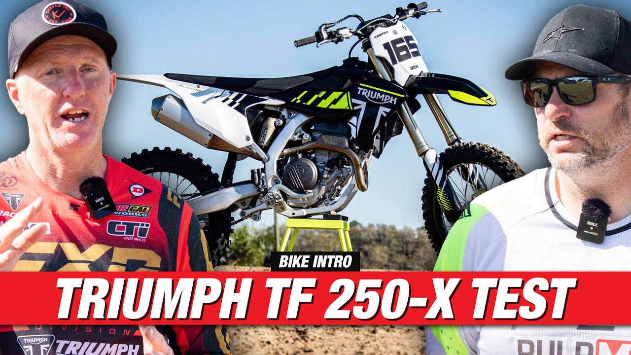 «Я был действительно впечатлён мотором» — обзор мотоцикла Triumph TF 250-X | Фильмы Racer X