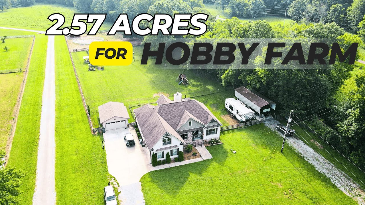 TOUR this Hobby Farm with Newer Home on 2.57 Acres | 5325 SE Tater Peeler Rd, Lebanon TN