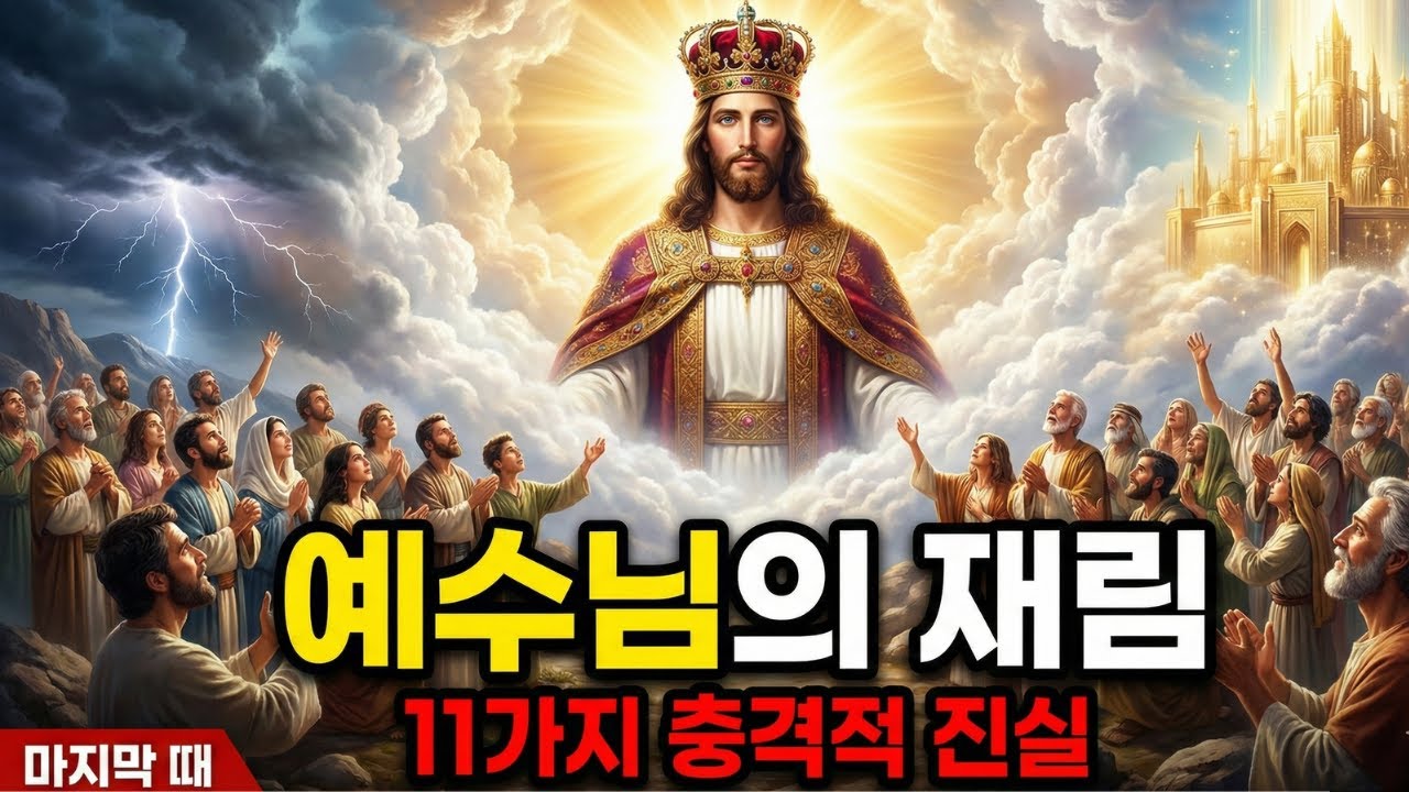 예수님의 재림에 관한 11가지 놀라운 진실 | 휴거, 적그리스도, 그리고 천년왕국 (종말론 특강)