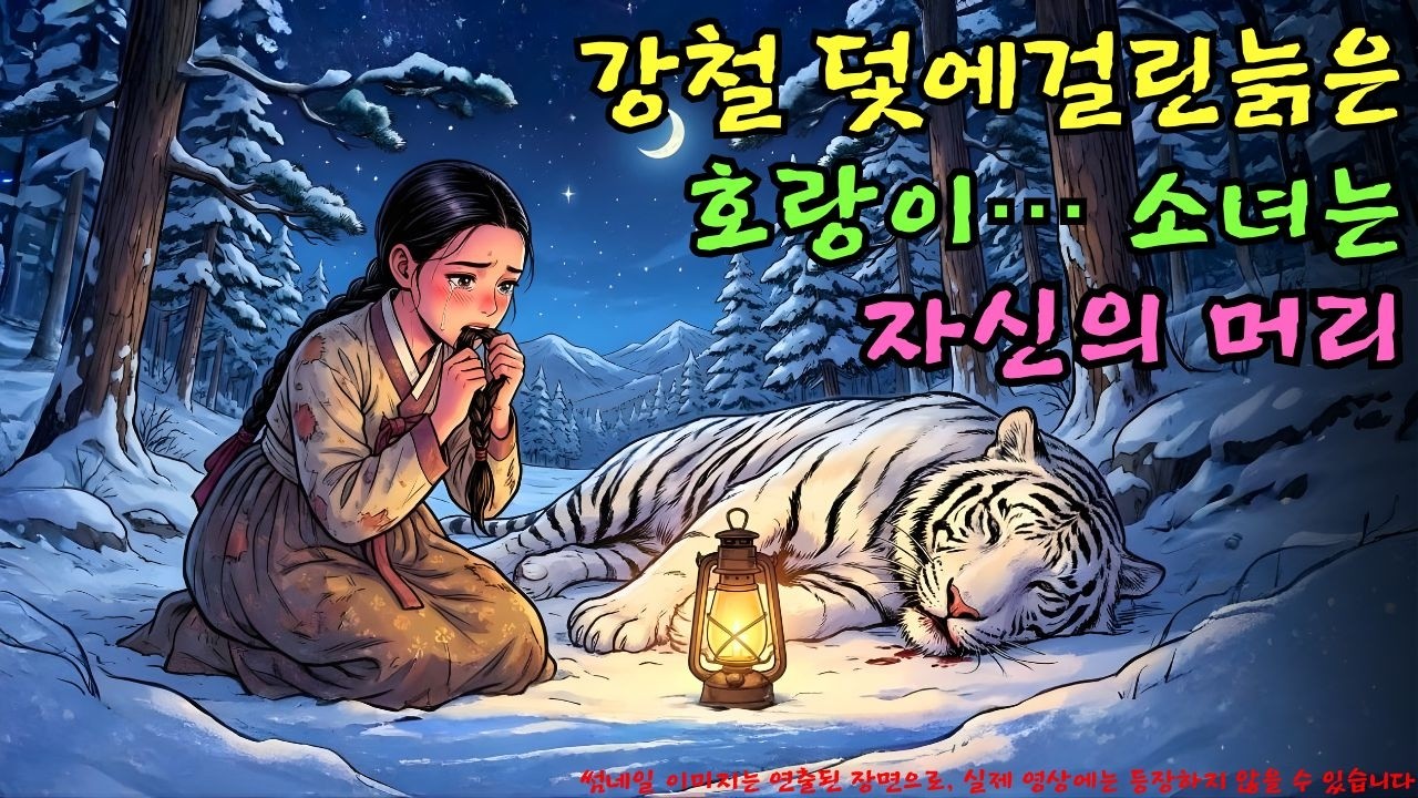 👉 소녀는 자신의 머리카락으로 상처를 묶어 살렸다  10년 후, 정체불명의 남자가 그녀의 아이를 구하며 속삭였다 | 야담 |옛날이야기 |민담 |전설 | 설화