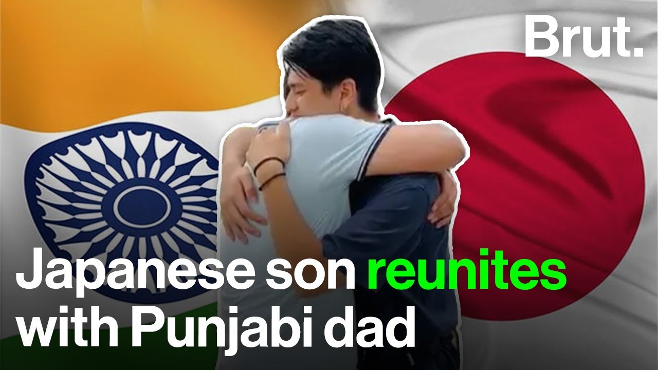 Japanese son reunites with Punjabi dad