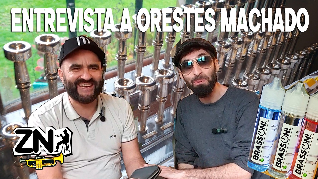 Entrevista a ORESTES MACHADO en la fábrica de ALL BRASS (Clases de trompeta ZN)
