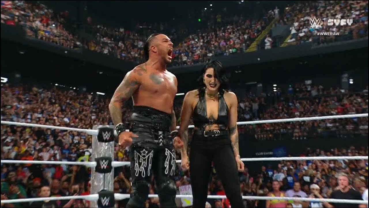 Rhea Ripley and Damian Priest attacks The Judgment Day - WWE RAW 8/5/2024
