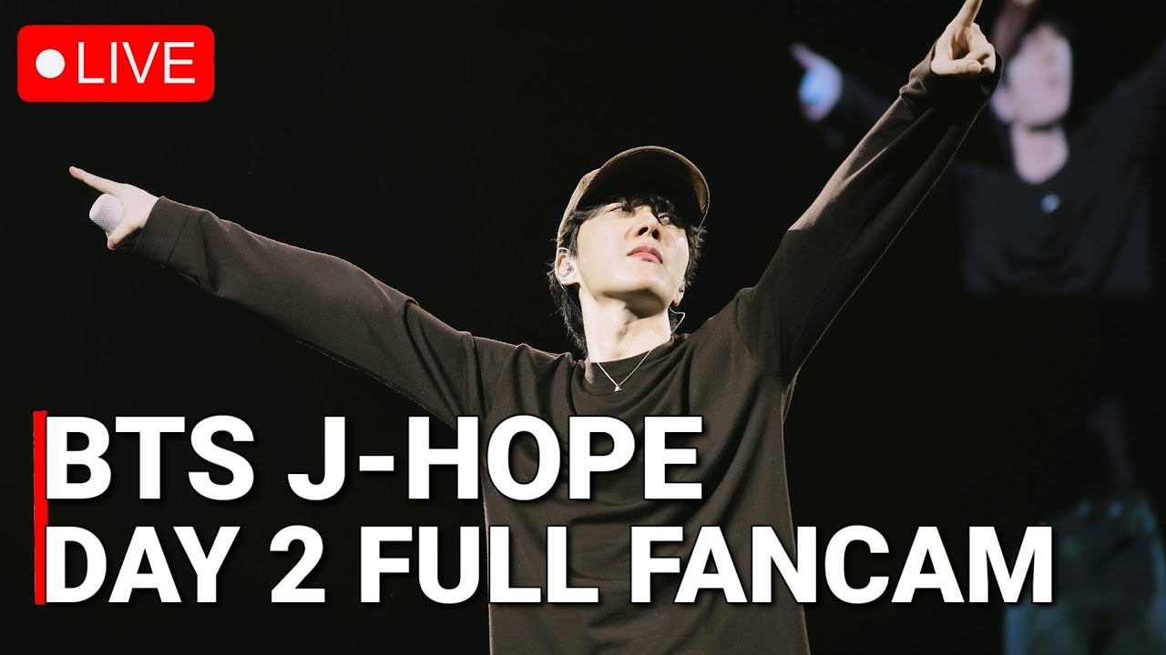 LIVE 🔴 BTS J-HOPE Live Concert Soundcheck FULL FANCAM 'Hope on the Stage Tour' 2025