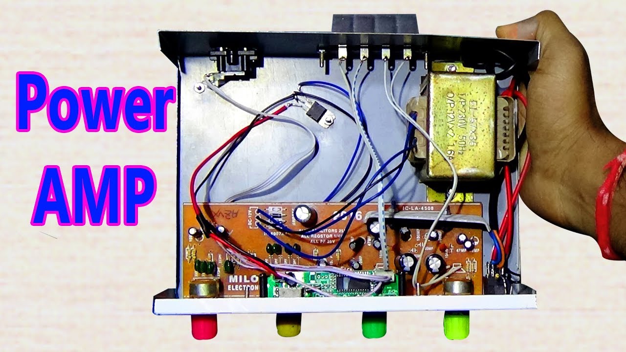 How To Make A Power Amplifier At Home