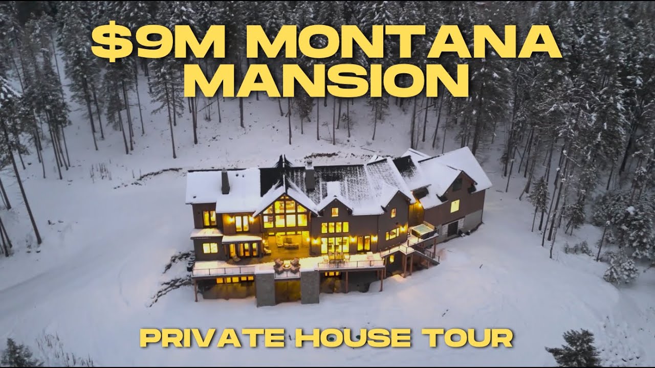 Epic Montana Mansion | Private House Tour
