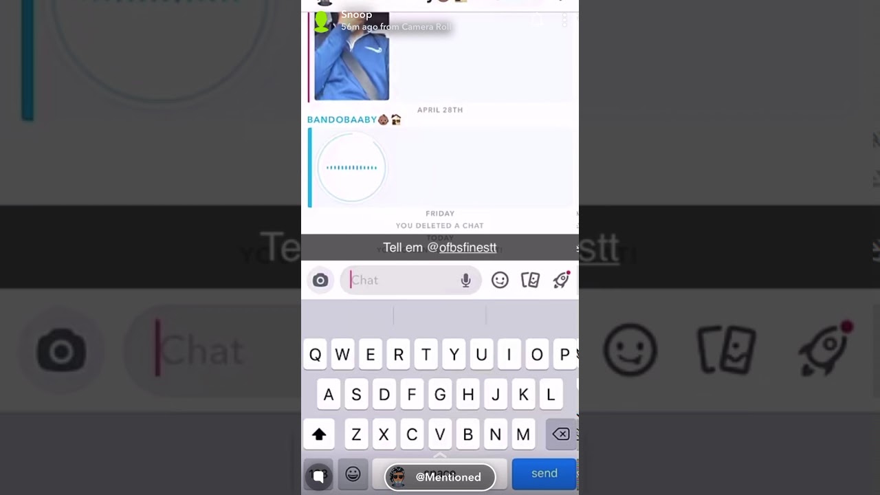 Is Hitsquad Beefing OFB?😳 BandoKay (OFB) Voice Notes Leaked From Snoopy (Zone 2) Snapchat