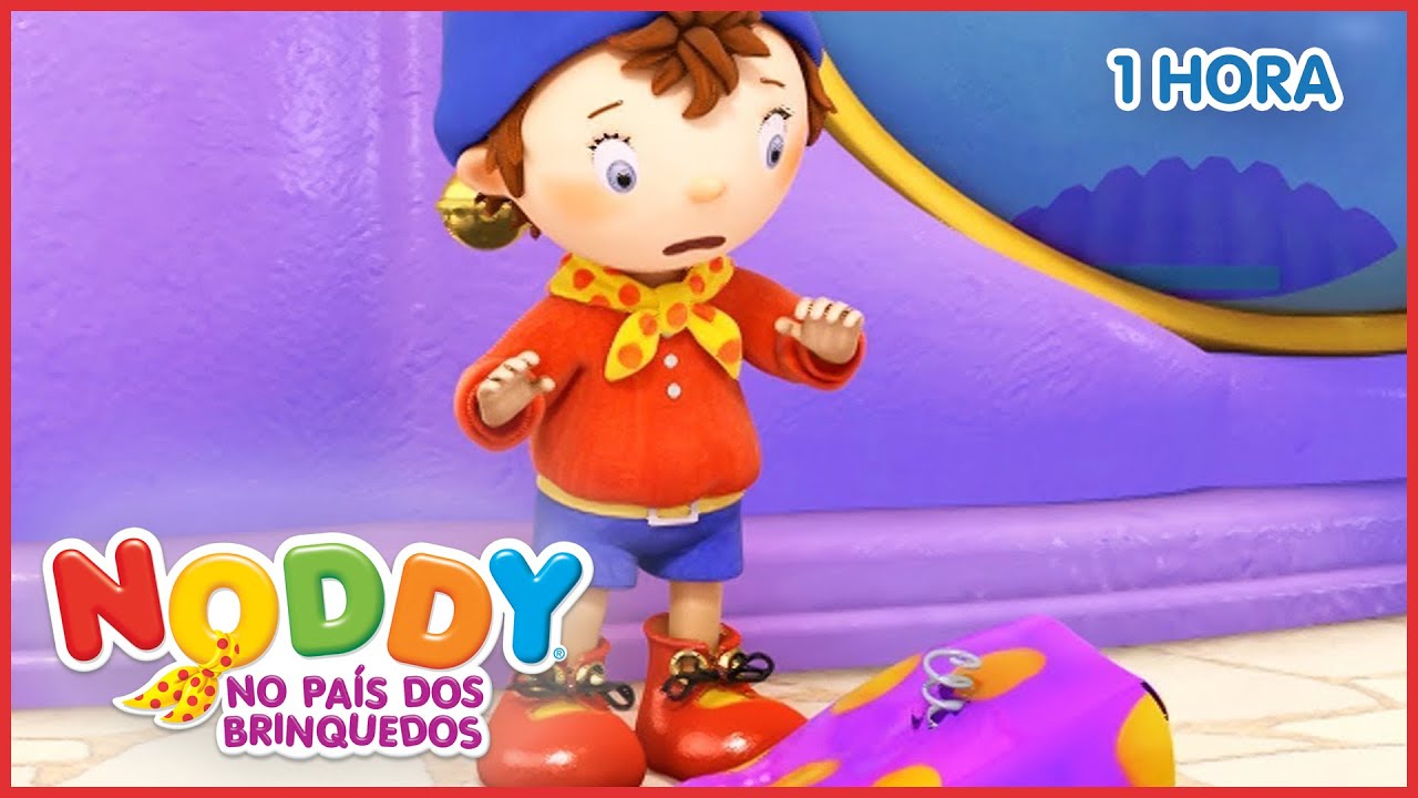 Compilação De 1 Hora | A Gelatina Gigante | Noddy em Português | Desenhos Animados