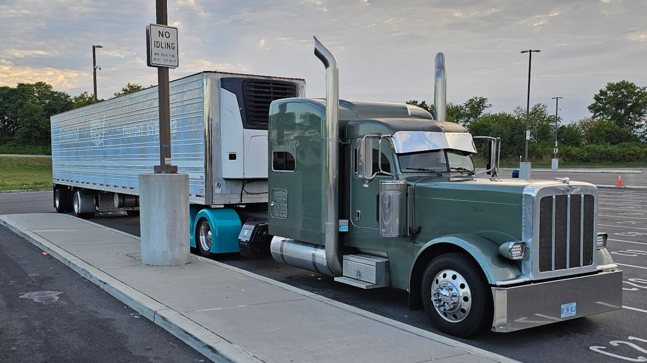 Пробегаю по Нью-Джерси на своём собственном Peterbilt