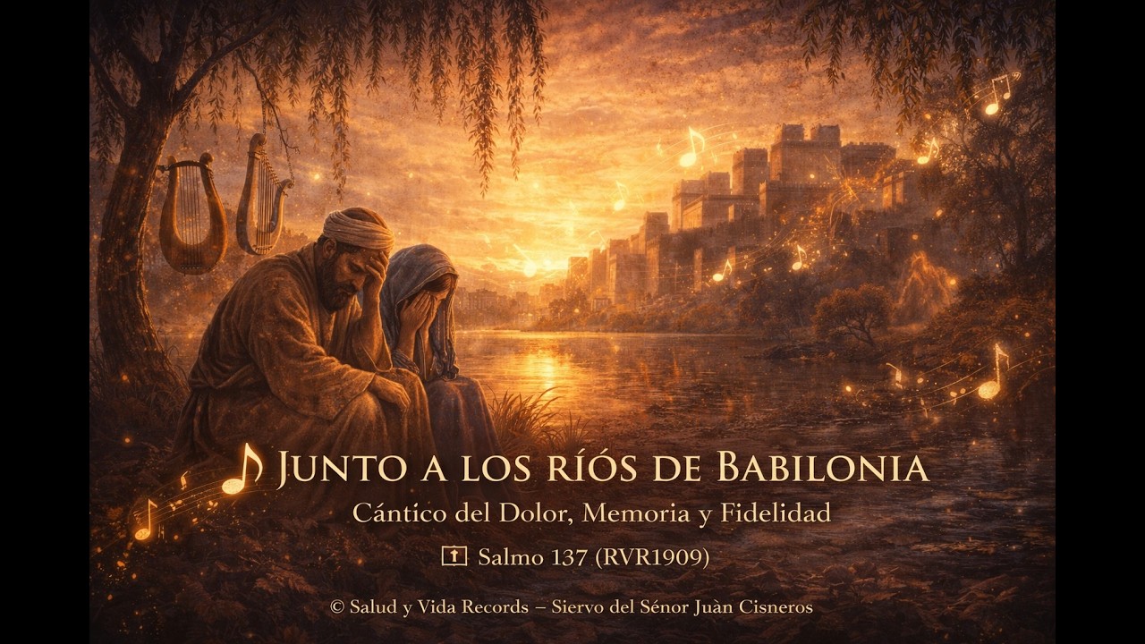 🎵 JUNTO A LOS RÍOS DE BABILONIA — Cántico del Dolor, Memoria y Fidelidad📖 Salmo 137 (RVR1909