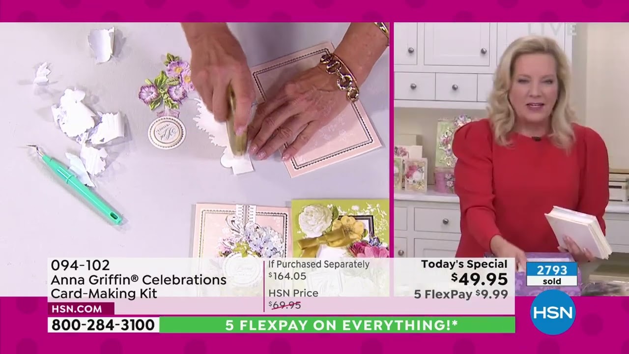 Anna Griffin 48Card Christmas Celebrations CardMaking Kit