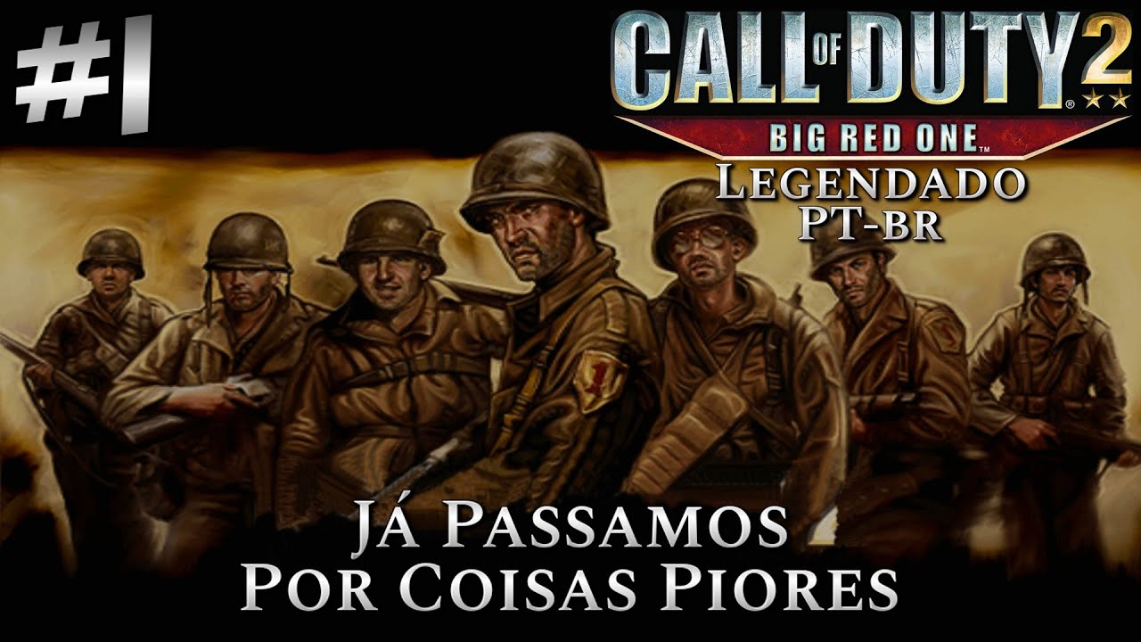 [PS2] Call of Duty 2: Big Red One PT-Br - Já Passamos por Coisas Piores - [Parte1]