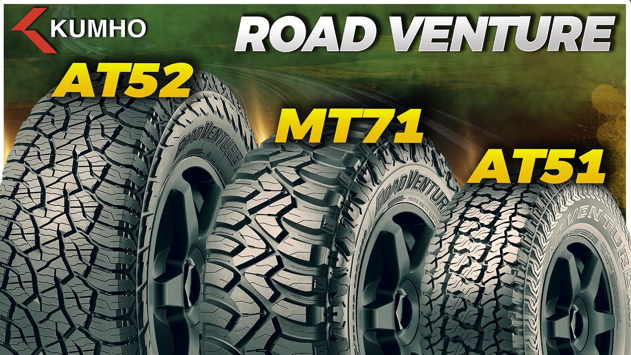Kumho Road Venture AT52 vs AT51 vs MT71