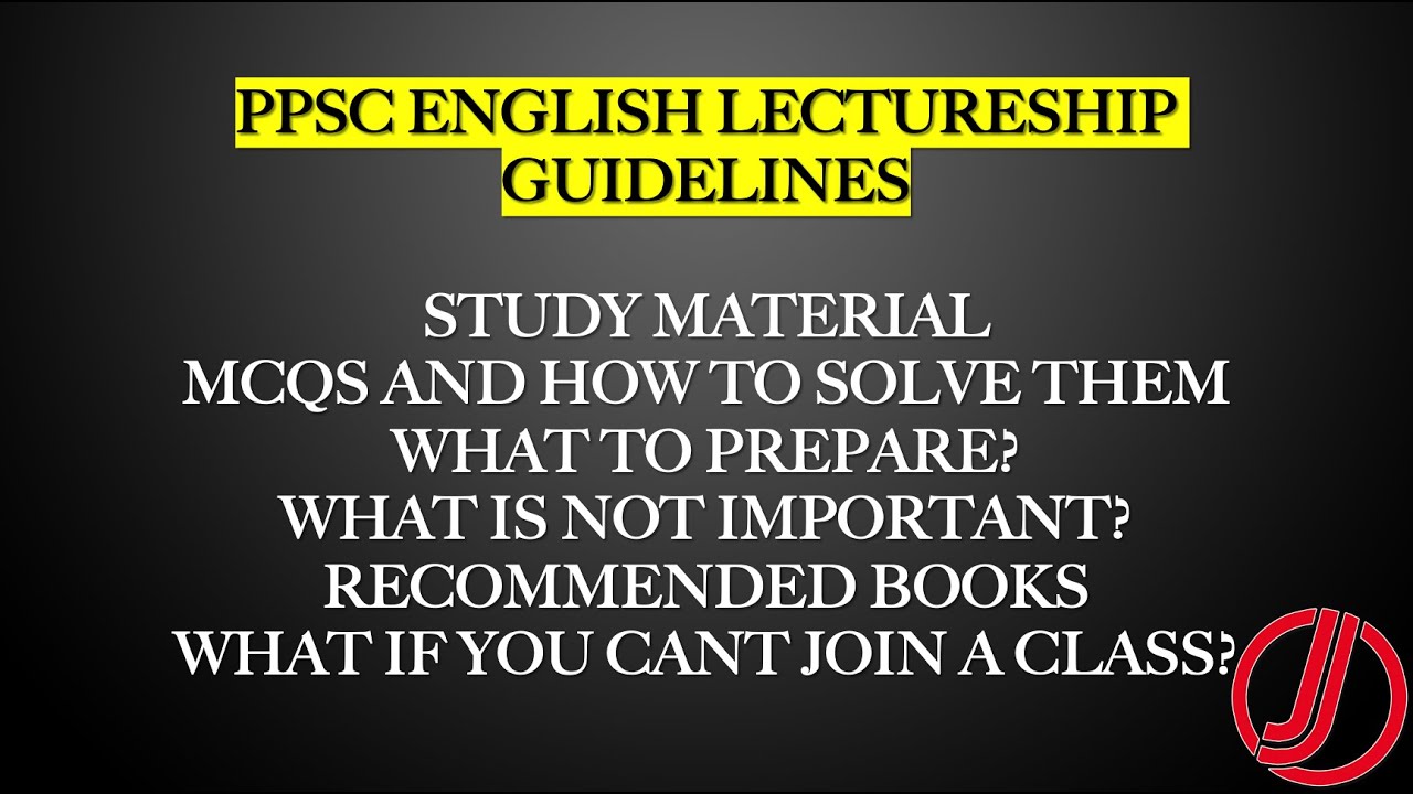 How to Prepare for PPSC English Lectureship Exam