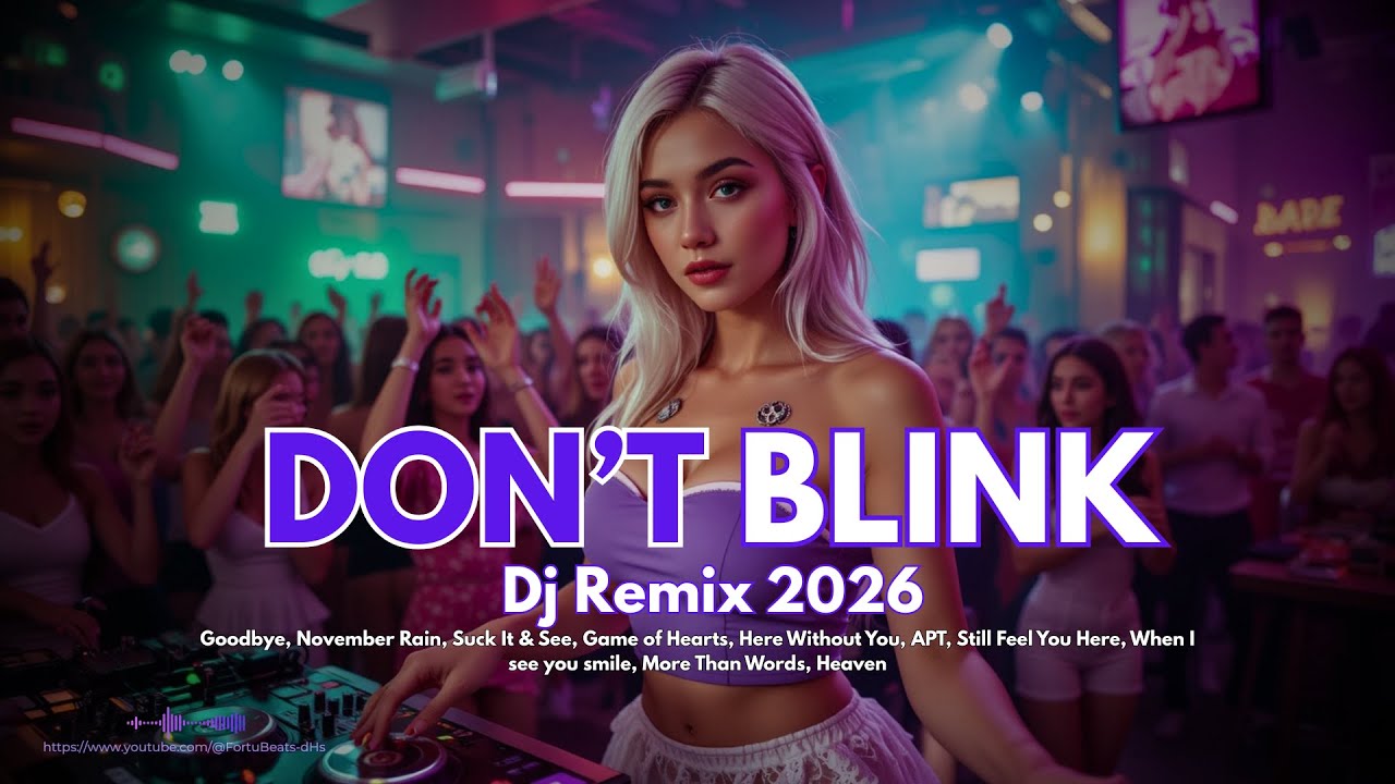 Don’t Blink 😈 | Global Dj Edm Mix | Remixes by DJ FortuBeats