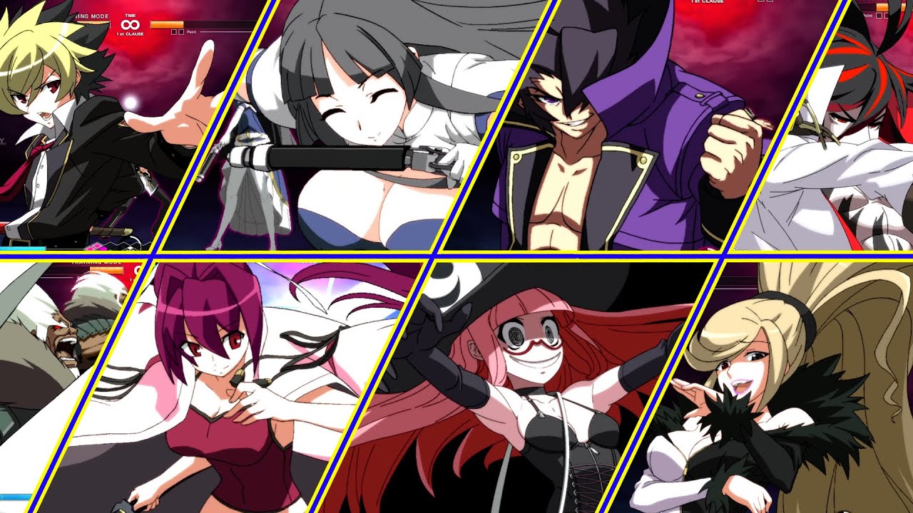 Under Night In-Birth II [Sys:Celes] - All Super Moves and Infinite Worth EXS