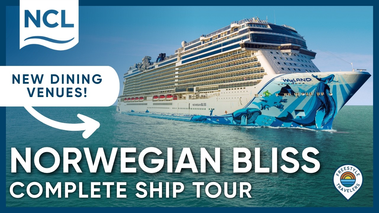Экскурсия по лайнеру Norwegian Bliss: полное описание и осмотр | Новое меню, рестораны и заведени...