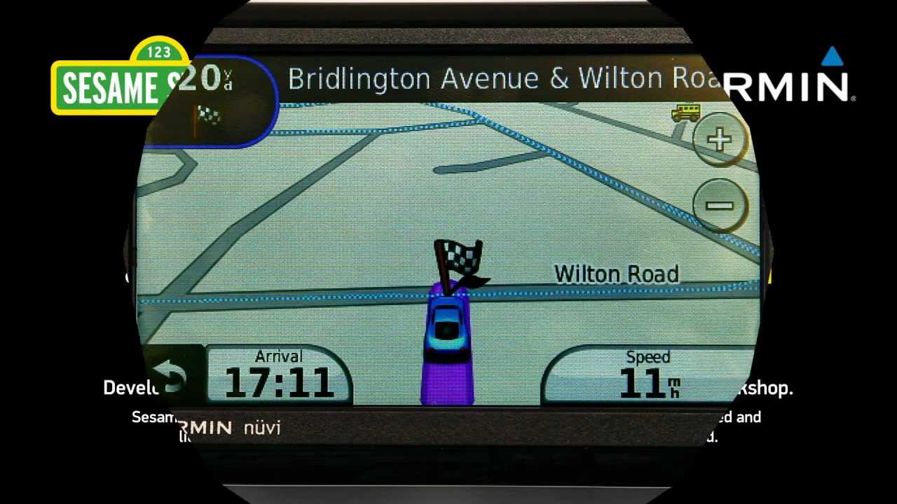 Bert and Ernie recording for Garmin GPS - Demo