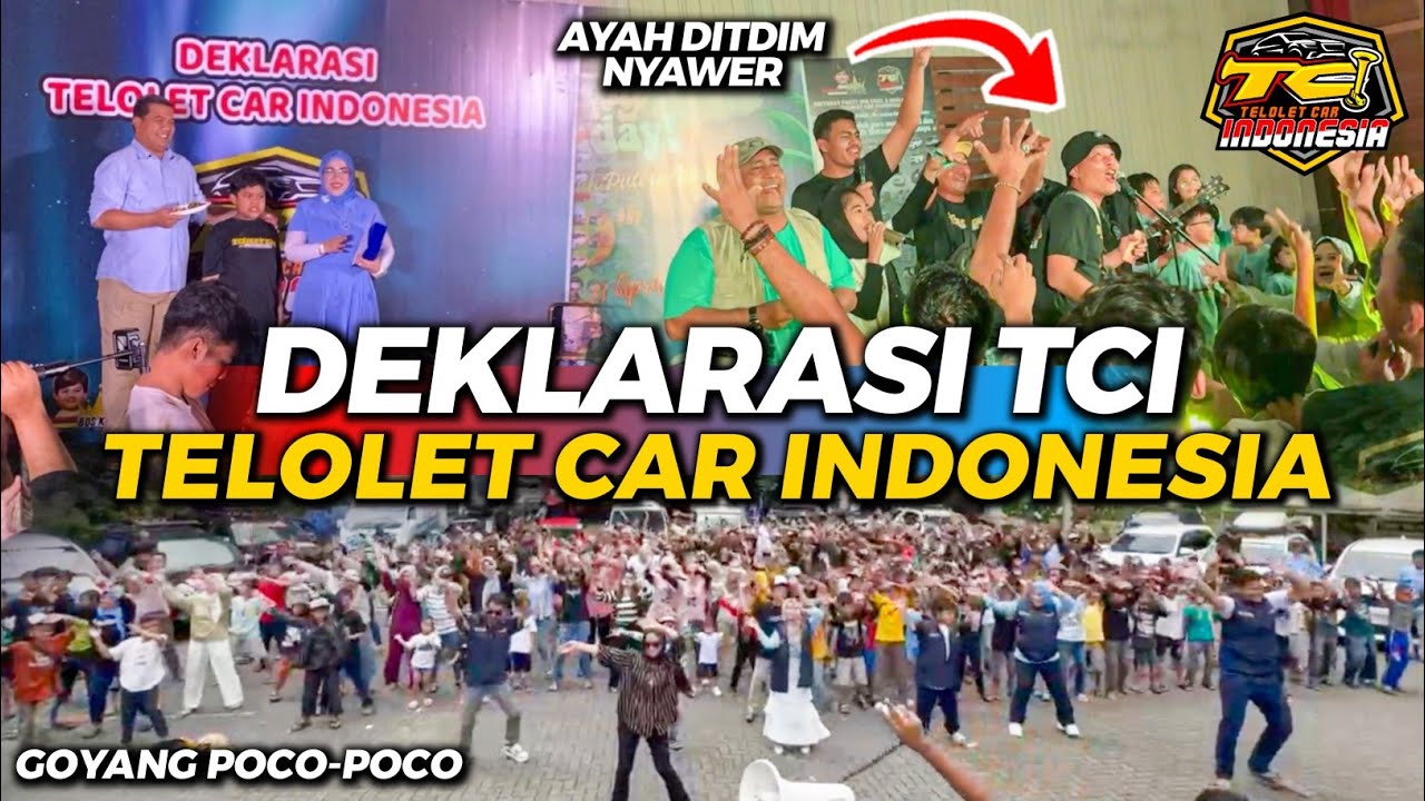 GOYANG POCO-POCO PAKE BASURI‼️ - KESERUAN ACARA DEKLARASI TCI BERSAMA BOS KECIL DI CIANJUR!!!