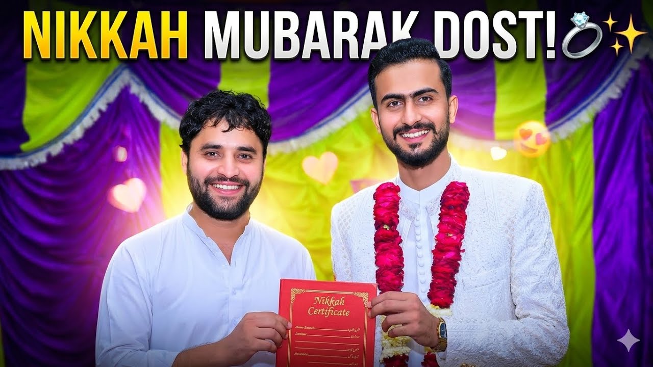 Dost Ka Nikkah | Emotional & Funny Moments | Full Vlog