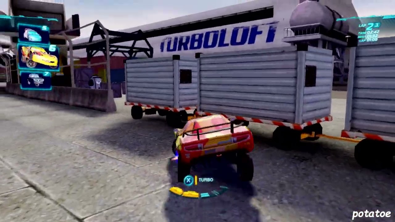 Cars 2: The Video Game | Miguel Camino - Runway Tour | potatoe