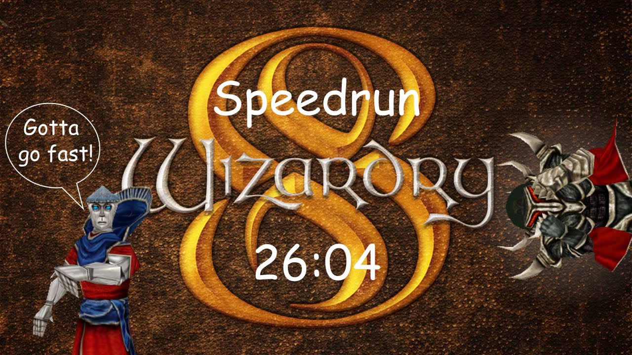 Wizardry 8 expert Any% speedrun (26:04) uncommented