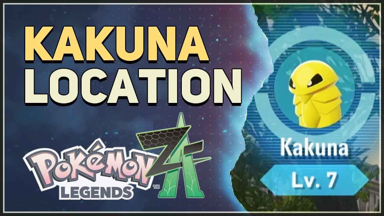 Kakuna Location Pokemon Legends Z-A (Pokedex 019)