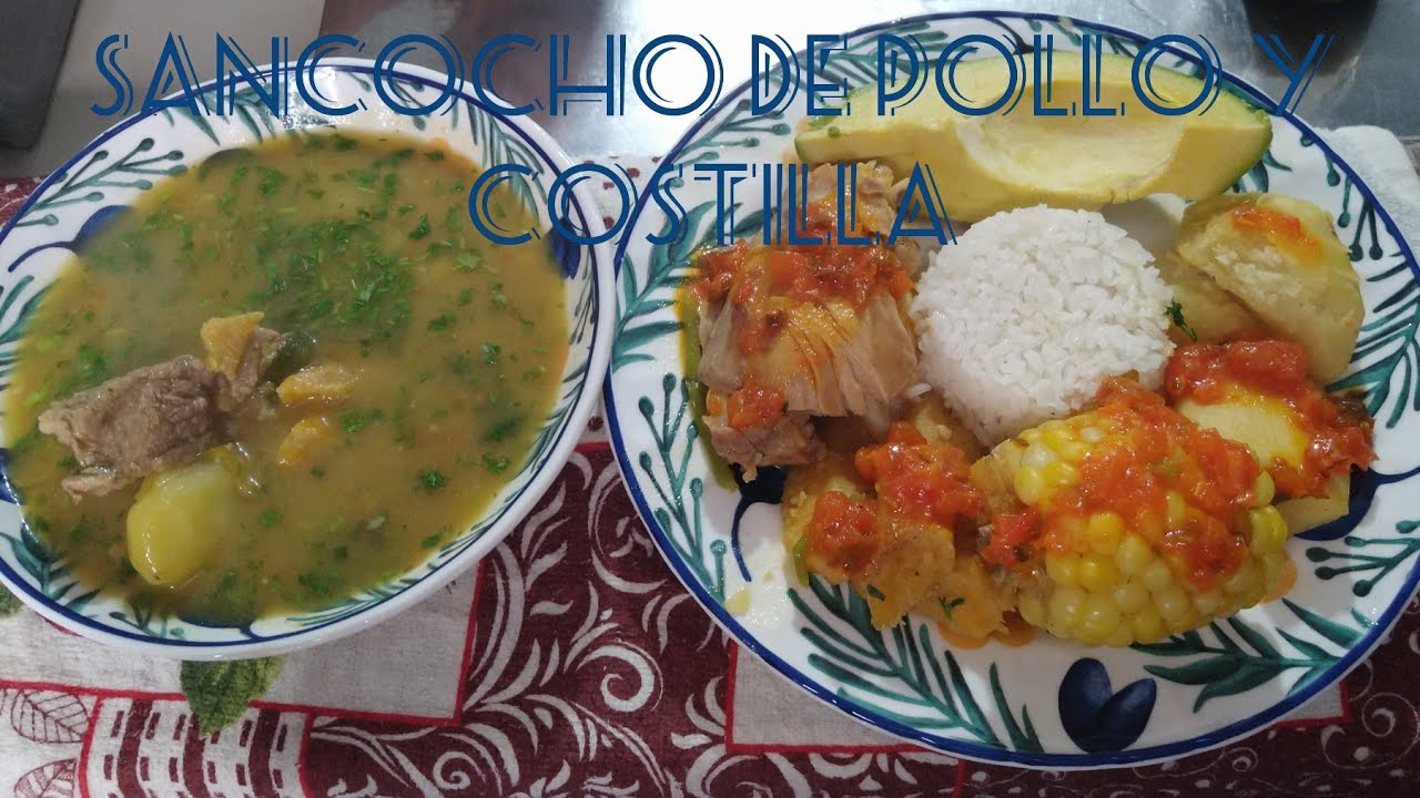 sancocho de pollo y costilla