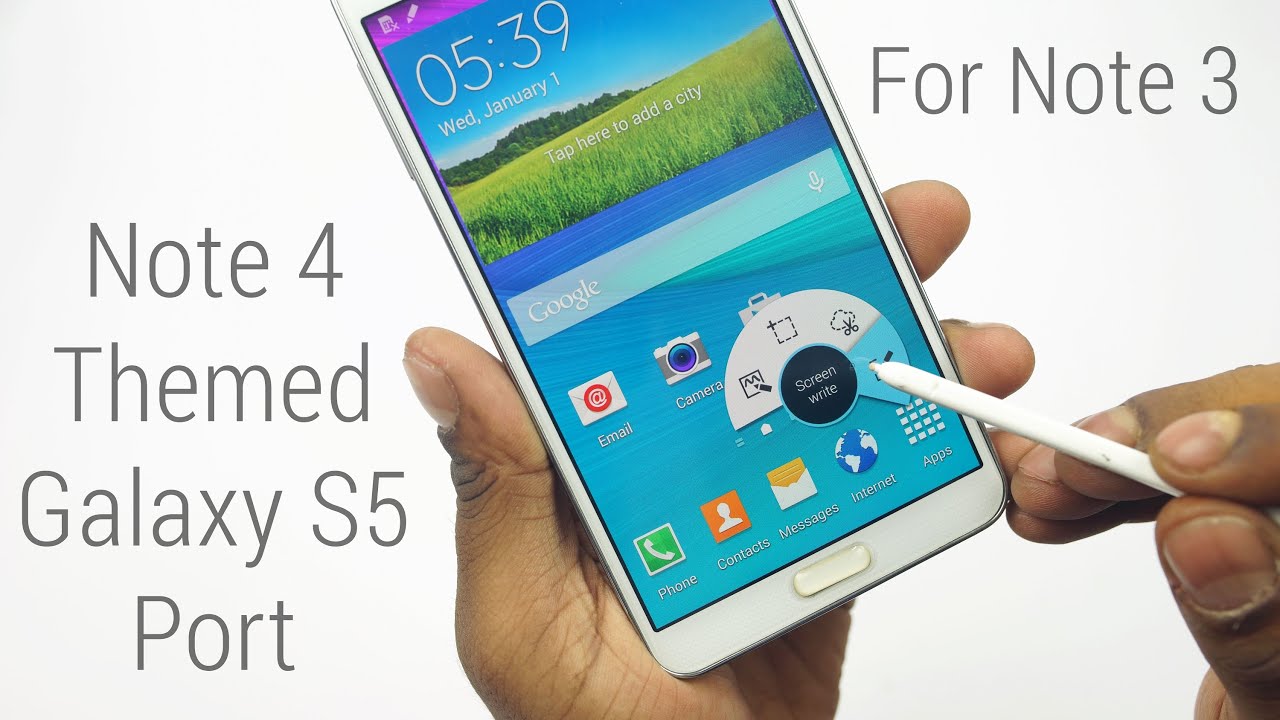 Galaxy Note 3 ROM /w Note 4 Apps + Theme + Galaxy S5 Base - Install Instructions