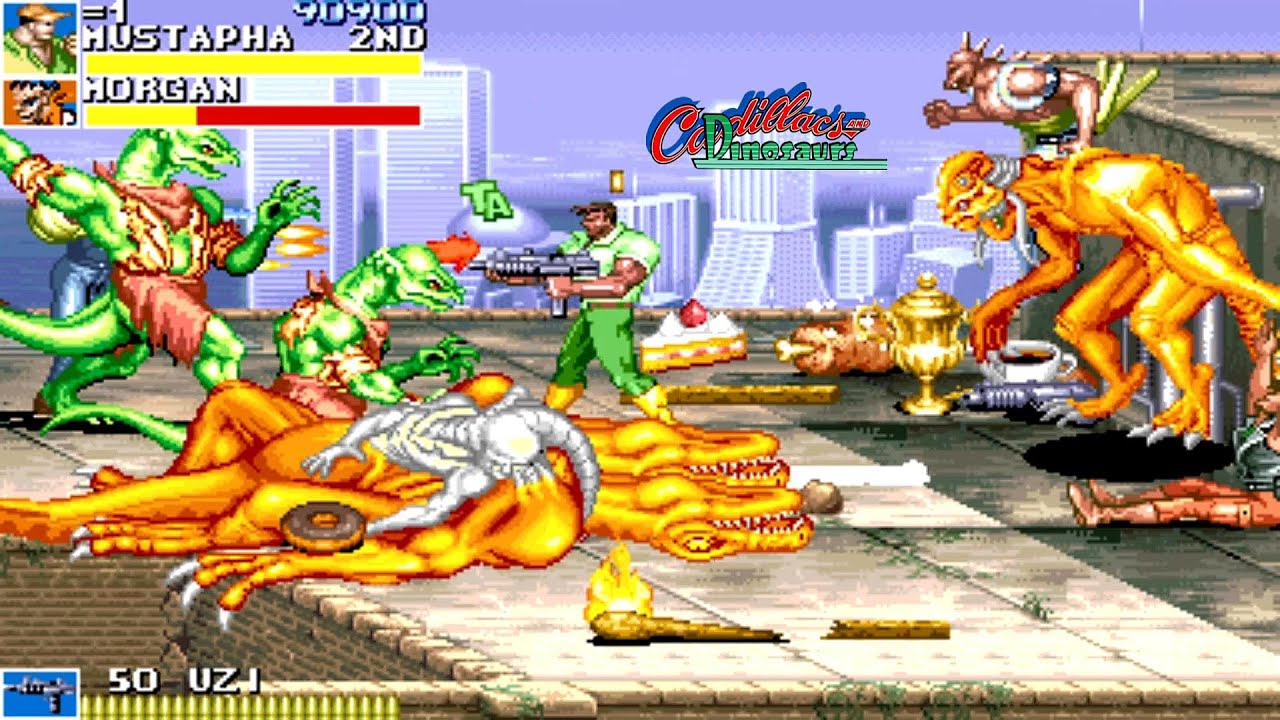 Cadillacs and Dinosaurs Hack – Devil Dance Series B Version | Hardcore Arcade Beat ’Em Up