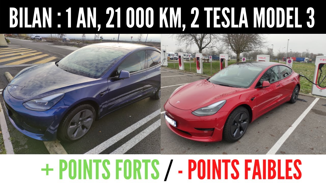 1 an en Tesla, 21 000 km, 2 Model 3 : que du bonheur ?