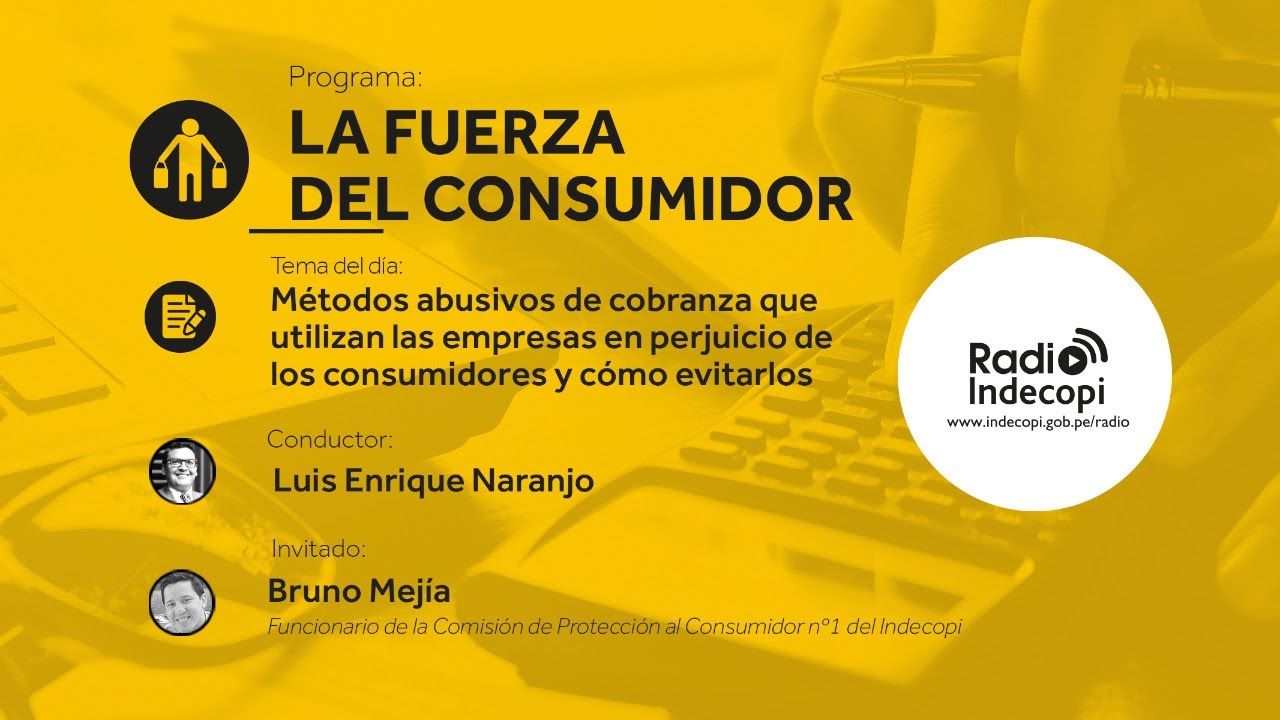 Métodos abusivos de cobranza- La Fuerza del Consumidor 21/05/2019
