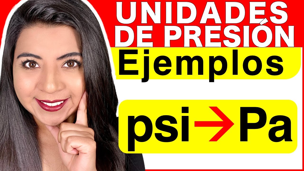 CONVERTIR de PSI a PASCALES