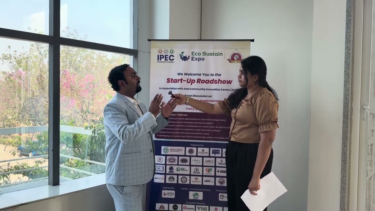 Dr. Pawan Prabhakar on Sustainability, Innovation & Implementation | Hitex Cleantech Roadshow