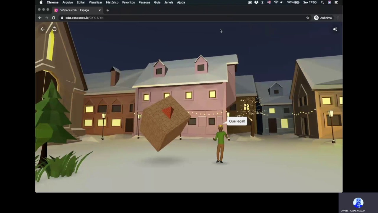 Tutorial CoSpaces.io para realidade virtual e aumentada