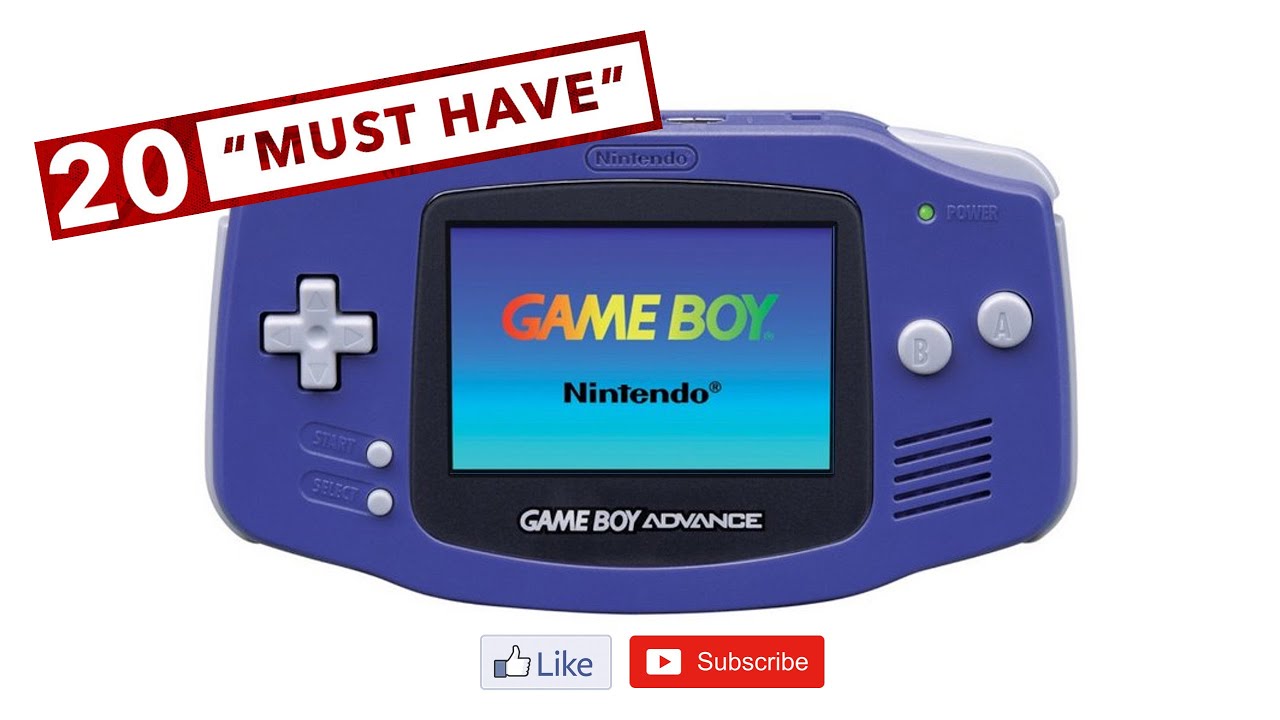 Talking Geeky Stuff: Top 20 Must Have Gameboy Advance Games