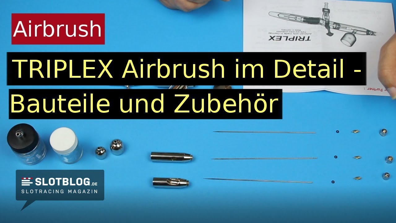 TRIPLEX Premium Airbrush im Detail erklärt - Teil 1