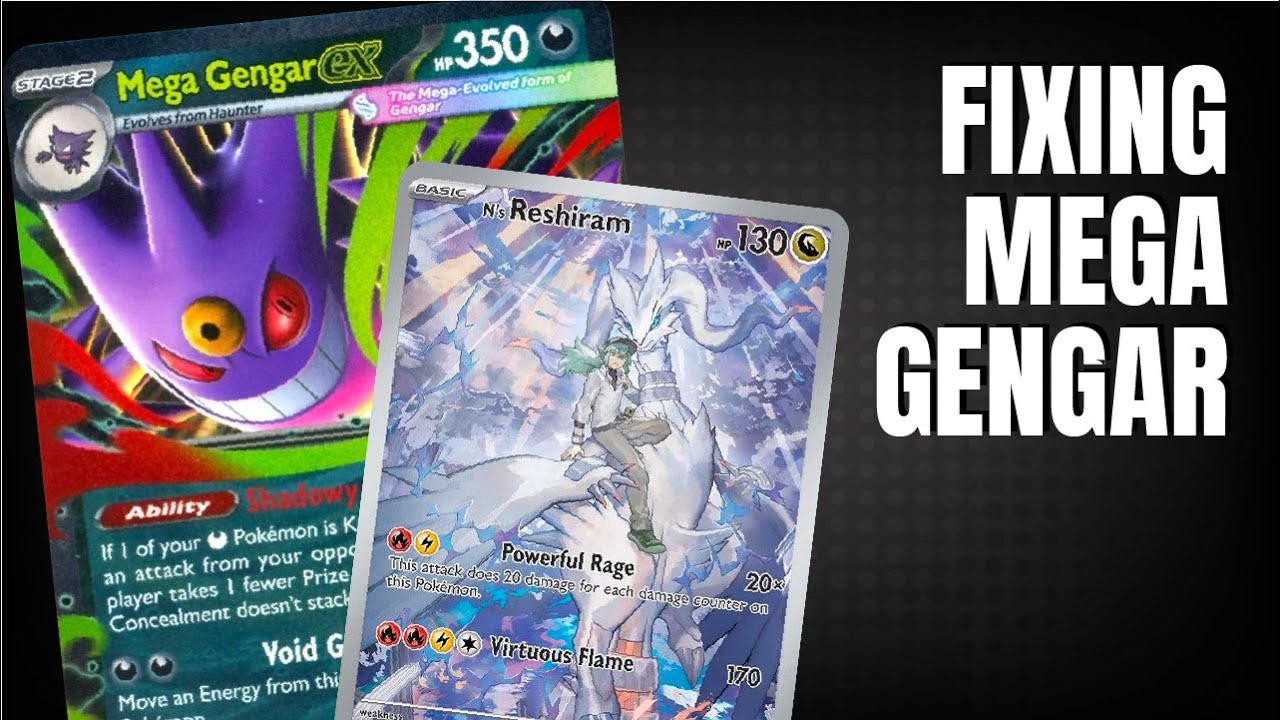 How To Fix The Mega Gengar EX Deck | NEW Mega Battle Deck