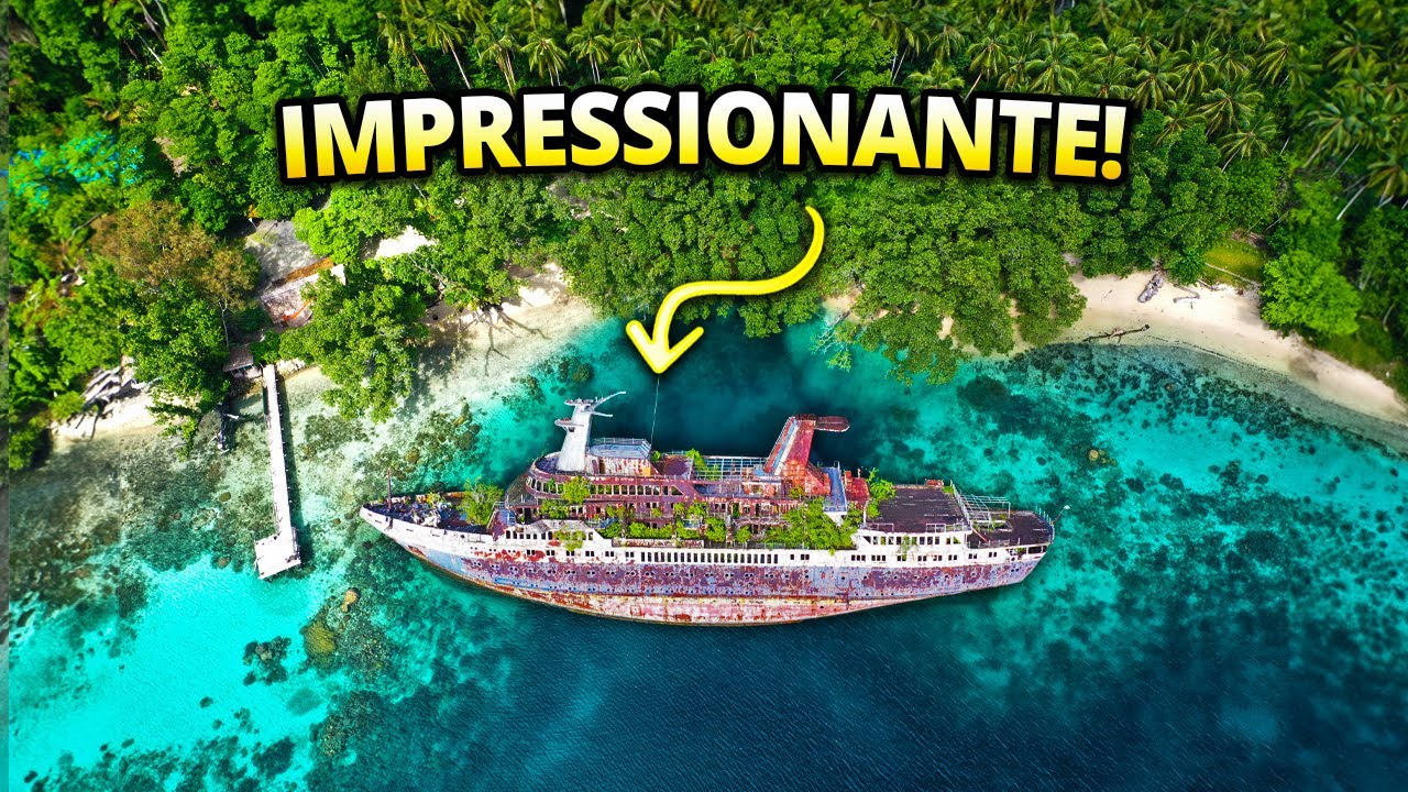 207 | Encontramos um NAVIO ABANDONADO nas Ilhas Salom&atilde;o - MS World Discoverer