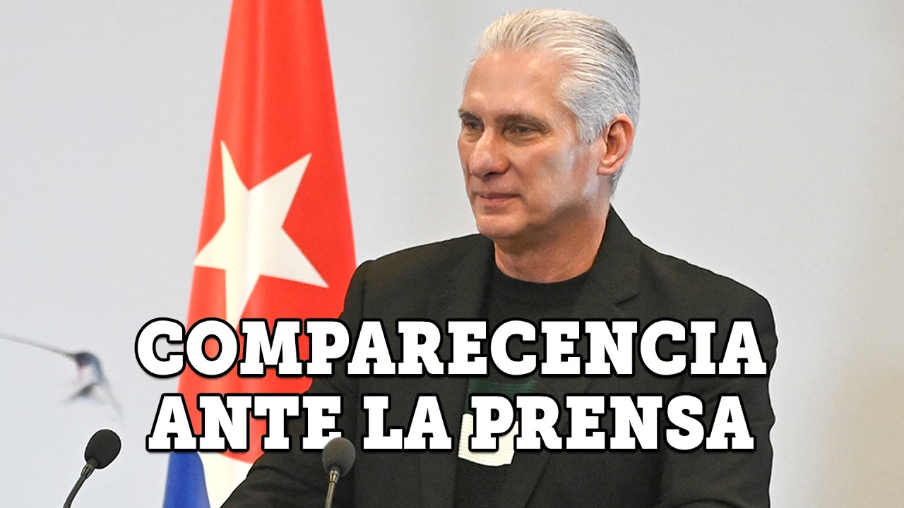 Comparecencia del Presidente Díaz-Canel ante medios de prensa