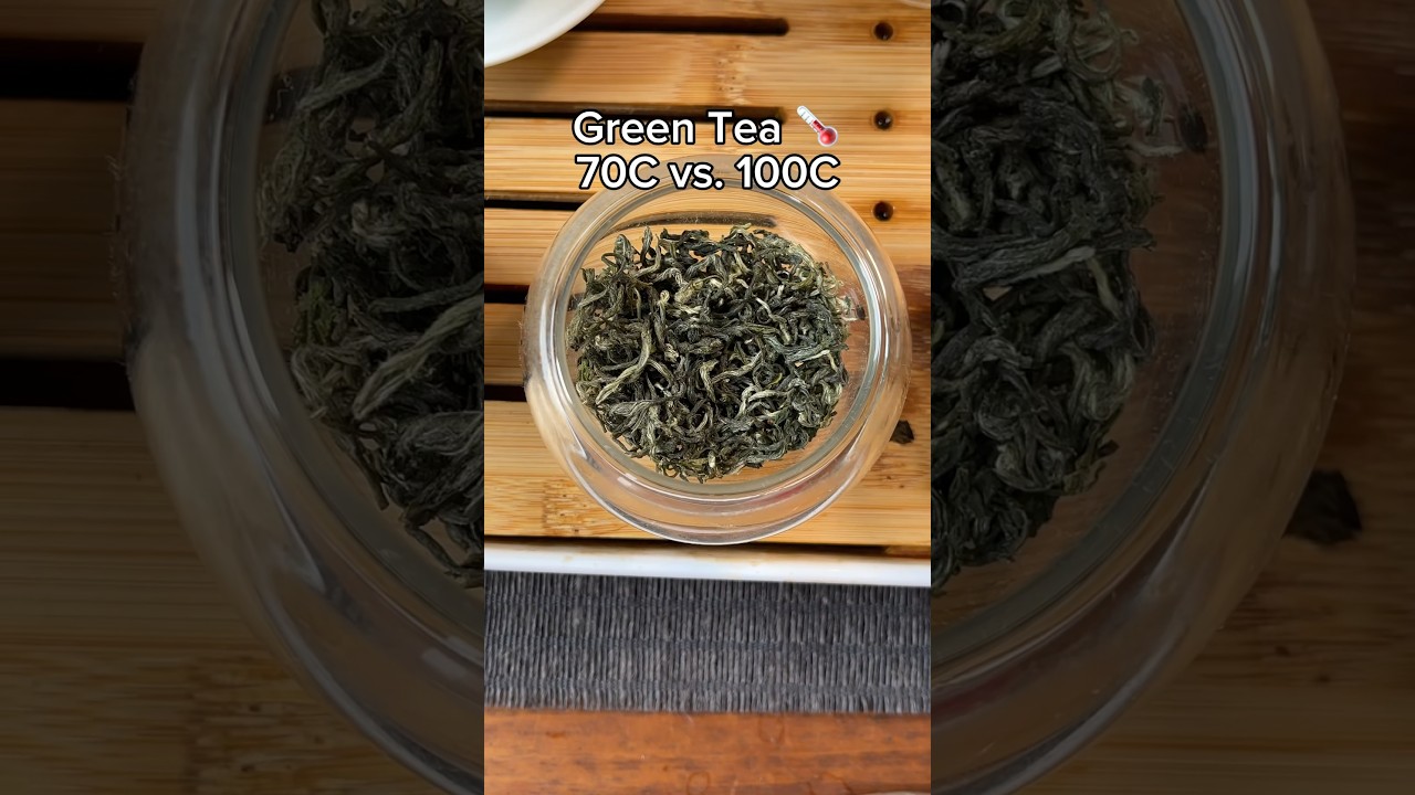 Какой 🌡️ лучше подходит для зелёного чая? #зелёныйчай #чай #jessesteahouse #китайский #азиатский ...