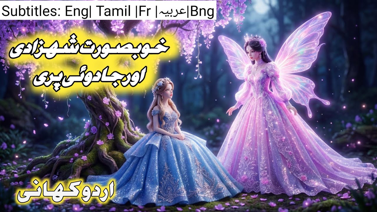 The Beautiful Princess & The Magical Fairy | urdu stories| Hindi fairy tales   #fairytalesstory